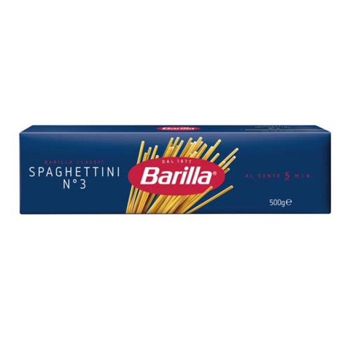 Макароны Спагеттини №3 BARILLA 500г