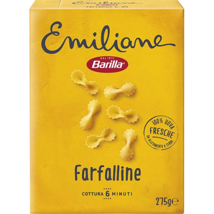 Макарони Фарфалліне з яйцем BARILLA 275г