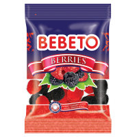 Цукерки жувальні Bebeto "Ягоди" 70 г (8690146053477)