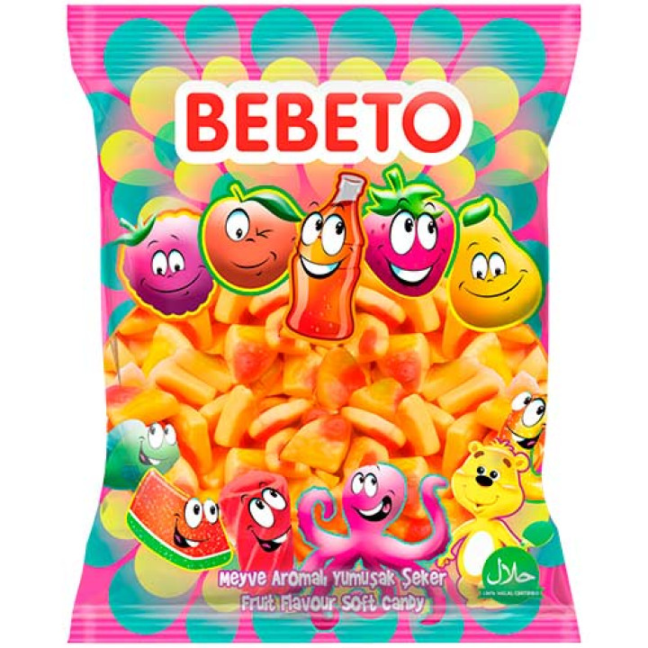 Жевательные конфеты Bebeto Пицца 1 кг (8690146104049)