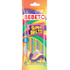 Цукерки жувальні Bebeto "Супер белтс. Фруктовий мікс" 75 г (8690146102458)