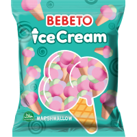 Цукерки-маршмелоу Bebeto "Морозиво" 30 г (8690146131069)