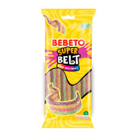 Цукерки жувальні Bebeto "Супер белтс. Фруктовий мікс" 75 г (8690146102458)