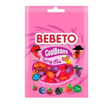 Цукерки жувальні Bebeto "Круті Боби. Ягідне асорті" 30 г (8690146191063)