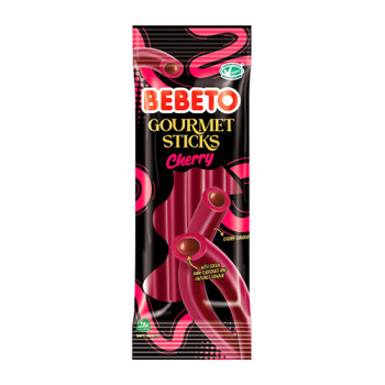 Конфеты жевательные Bebeto Палочки для гурманов, Вишня, 65 г