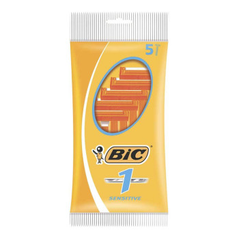 Станок одноразовый BIC 1 Sensitive 5 шт. (3086125705010)