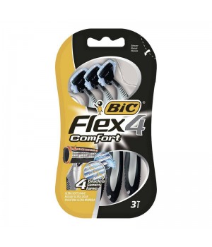 Станок одноразовий BIC Flex 4 Comfort 3 шт. (3086123220614)