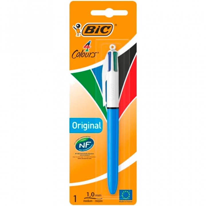 Ручка шариковая BIC 4 Colors Original 1 шт. (0070330101241)