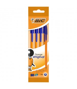 Ручки кулькові BIC Orange сині 20 шт. (3086121601217)