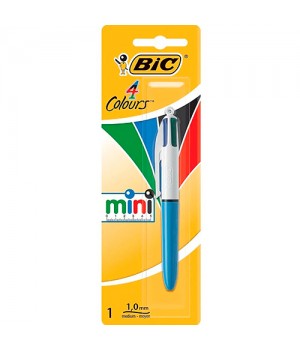 Ручка шариковая BIC 4 Colors Mini 1 шт. (3086123277403)