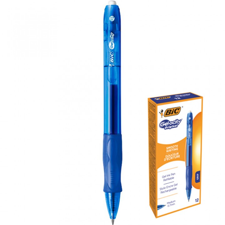Ручка шариковая BIC Gelocity Original синяя 1 шт. (3086126600635)