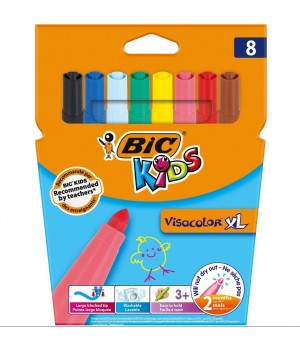 Фломастеры BIC Visacolor XL 8 шт. (3270220010739)