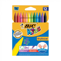Мелки восковые Kids PlastiDecor 12 шт. (3086126616834)