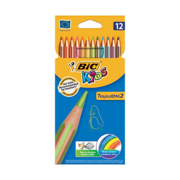Карандаши цветные BIC Tropicolors 12 шт. (3270220022503)