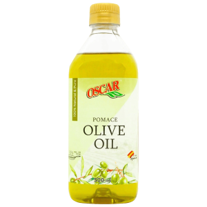 Олія Oscar foods з оливкових вижимок рафінована з додаванням оливкової олії нерафінованої Pomace, 1000 мл PET