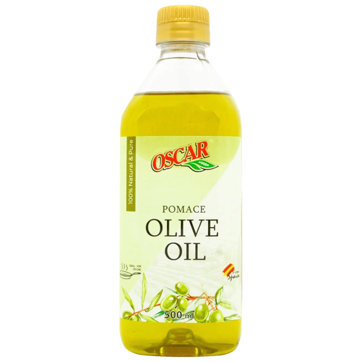 Олія Oscar foods з оливкових вижимок рафінована з додаванням оливкової олії нерафінованої Pomace, 1000 мл PET