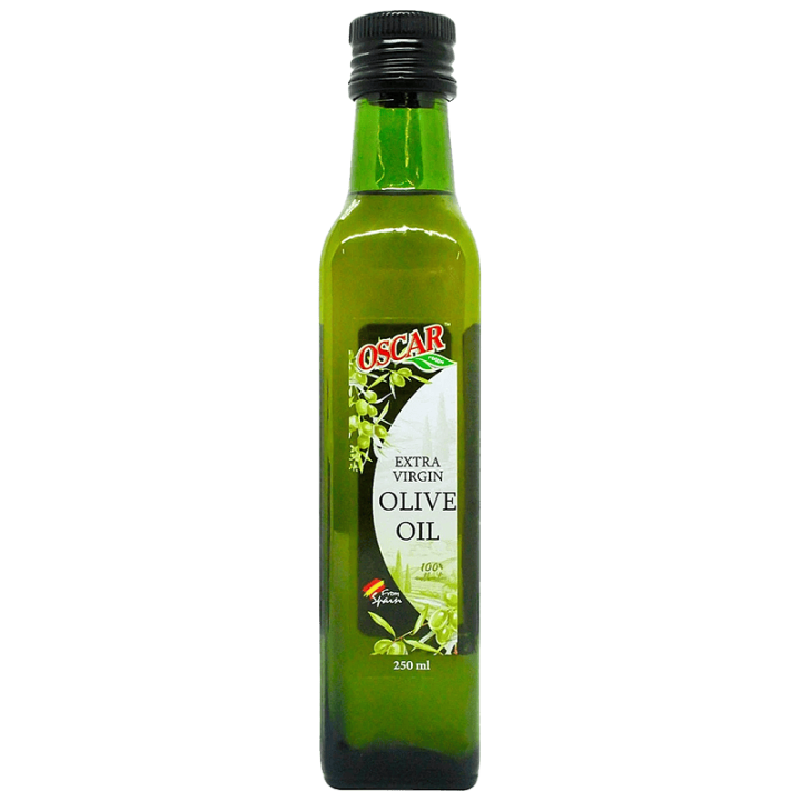 Олія оливкова Oscar foods нерафінована Extra Virgin, 250 мл скло