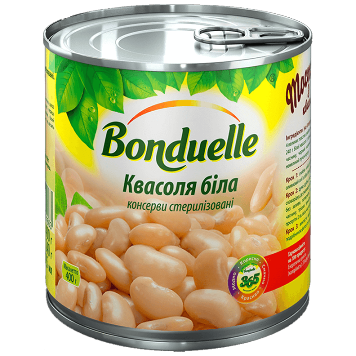 Квасоля Bonduelle біла, 400 г