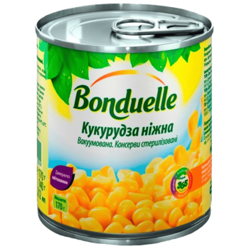 Кукурудза Bonduelle ніжна вакуумована, 170 г