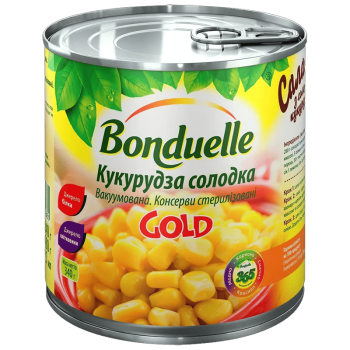 Кукурудза Bonduelle солодка Gold, 340 г