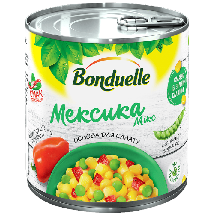 Овочева суміш Bonduelle Мексика Мікс, 300 г