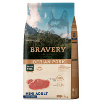 BRAVERY Iberian Pork Mini Adult - сухий корм для дорослих собак дрібних порід, з іберійською свининою, 7 кг (314)
