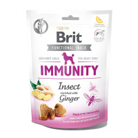 Brit Care Immunity - функціональні ласощі Голені Імуніті з комахами й імбиром для собак 150 г (111421/9970)