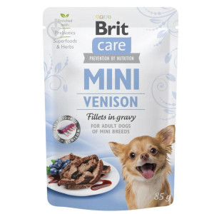 Brit Care Mini Pouch - консервы Брит из филе дичи в соусе для собак мелких пород 85 г (100915/100220/4456)