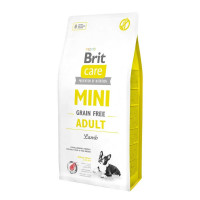 Brit Care GF Mini Adult Lamb - корм Брит з ягням для собак мініатюрних порід 2 кг (170770/0107)