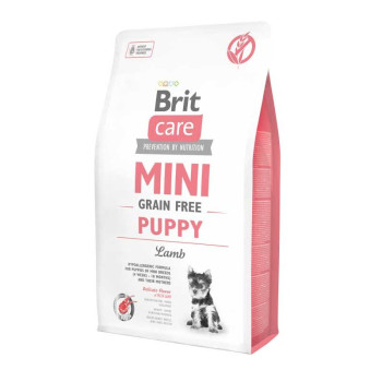 Brit Care GF Mini Puppy Lamb - корм Брит з ягням для щенят мініатюрних порід 400 г (170774/0145)