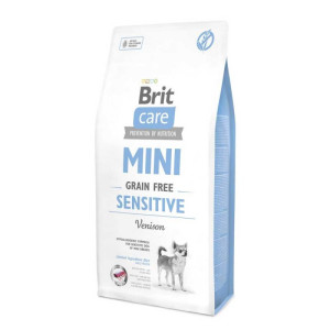 Brit Care GF Mini Sensitive - корм Брит для собак мини-пород с чувствительным пищеварением 2 кг (170776/0169)