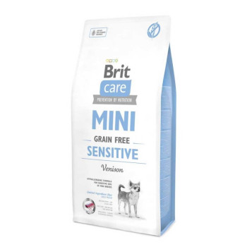 Brit Care GF Mini Sensitive - корм Брит для собак міні-порід із чутливим травленням 400 г (170777/0176) Brit Care GF Mini Sensitive - корм Брит для собак міні-порід із чутливим травленням 400 г (170777/0176)
