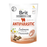 Функциональные лакомства для собак Brit Care Functional Snack Antiparasitic Salmon с лососем, 150 г