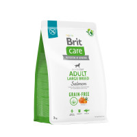 Brit Care Dog Grain Free Adult Large Breed - корм Бріт беззерновий для собак великих порід з лососем 3 кг (172203)
