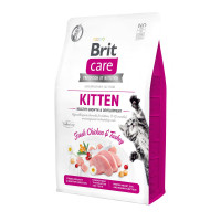 Brit Care Cat GF Kitten HGrowth & Development - корм Брит беззерновий для кошенят здорове зростання та розвиток 2 кг (171278/0679)