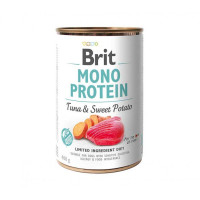 Brit Mono Protein Dog - консерви Бріт Моно Протеїн з тунцем і бататом для собак 400 г (100836/100055/9742)