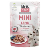 Brit Care Mini Pouch - консерви Бріт з філе ягня у соусі для цуценят дрібних порід 85 г (100911/100216/4418)