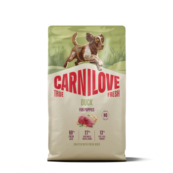 Корм сухий Carnilove True Fresh Puppy для цуценят качка 4 кг