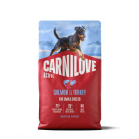 Корм сухий Carnilove Active Salmon & Turkey Small Breed для cобак малих порід лосось та індичка 4 кг