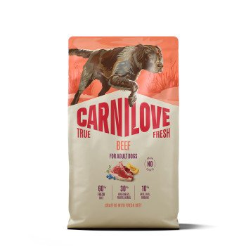 Корм сухий Carnilove True Fresh Beef для cобак яловичина 4 кг