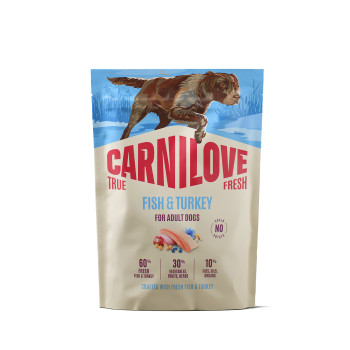 Корм сухий Carnilove True Fresh Fish & Turkey для cобак риба та індичка 1,5 кг