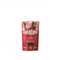 Лакомства Carnilove Soft Snack Turkey with Catnip для кошек мягкие индейка и кошачья мята 50 г