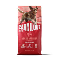 Сухой корм Carnilove Active Venison & Reindeer & Wild Boar Active Adults для активных собак оленина и дикий кабан 12 кг
