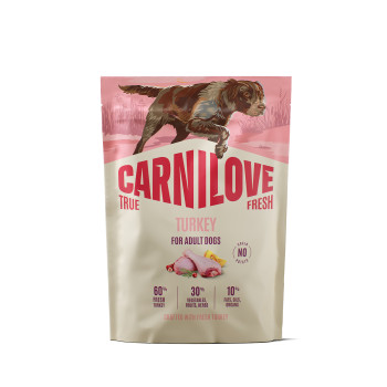 Корм сухий Carnilove True Fresh Turkey для cобак індичка 1,5 кг