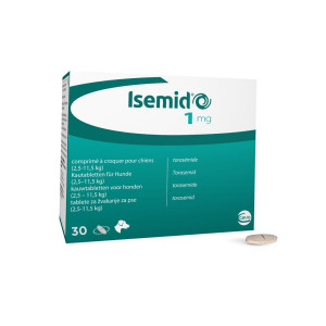 Сечогінний засіб для собак Ceva Isemid 1мг (103 мг)/30 таб