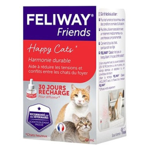 Змінний блок Ceva Feliway Friends заспокійливий засіб для котів , при утриманні декількох котів у приміщенні, 48 мл