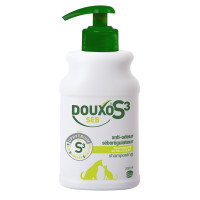 Лікувальний шампунь Ceva Douxo S3 Seb себорегулюючий для жирної шкіри собак та котів, 200 мл