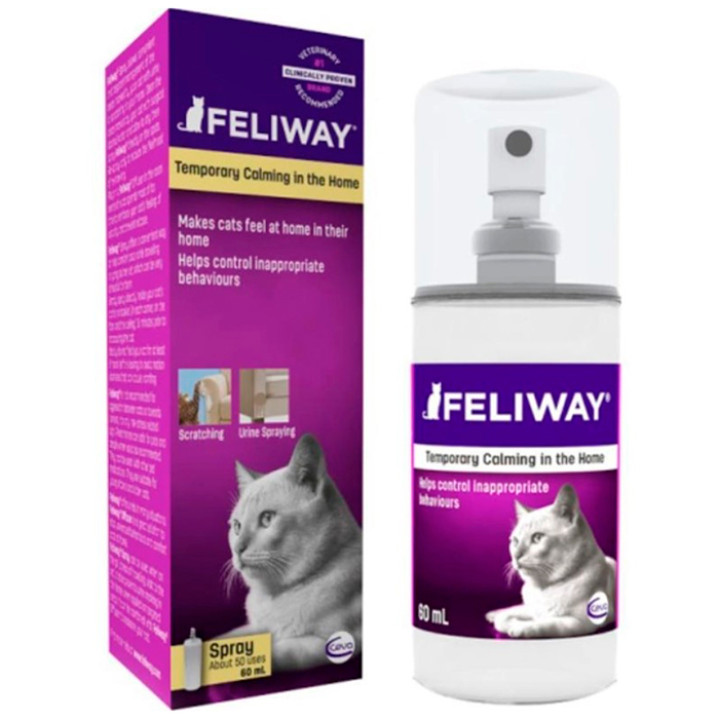 Спрей CEVA Feliway Classic заспокійливий для котів, 60 мл