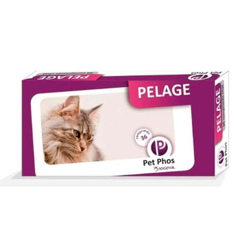 Витамины Ceva Pet Phos Pelage для котов, 36 таб