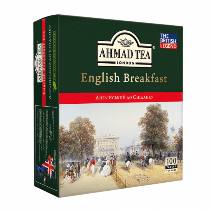 Чай чорний "Ахмад" English Breakfast 100х2 г